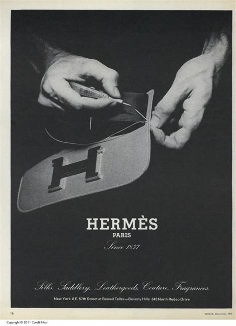 Hermes vintage ads